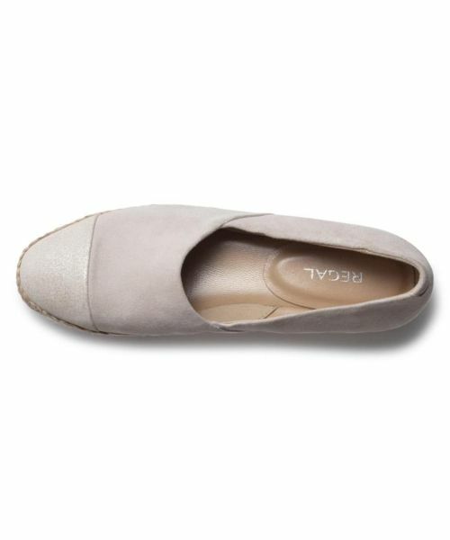 REGAL / リーガル フラットシューズ | REGAL F88R エスパドリーユ調スリッポン ベージュ フラットシューズ | 詳細2