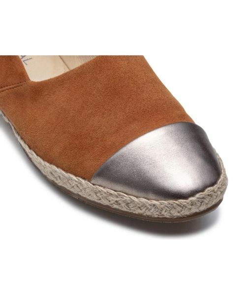 REGAL / リーガル フラットシューズ | REGAL F88R エスパドリーユ調スリッポン キャメル フラットシューズ | 詳細6