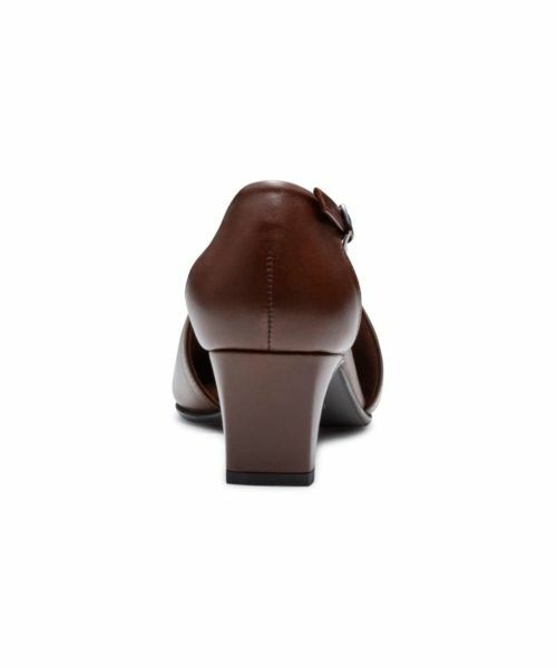 REGAL / リーガル パンプス | REGAL F95R サイドオープンパンプス ブラウン パンプス | 詳細4