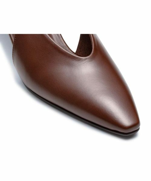 REGAL / リーガル パンプス | REGAL F95R サイドオープンパンプス ブラウン パンプス | 詳細6