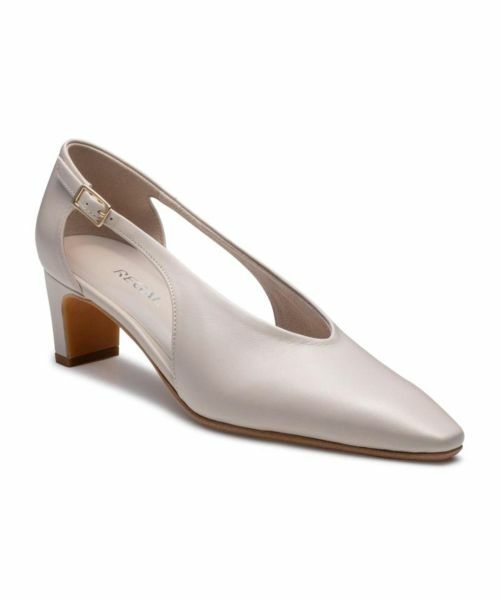 REGAL / リーガル パンプス | REGAL F95R サイドオープンパンプス アイボリー パンプス | 詳細1