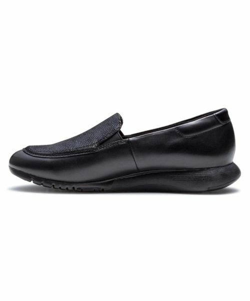 REGAL / リーガル フラットシューズ | REGAL F97R モカスリッポン ブラック カジュアルシューズ | 詳細3