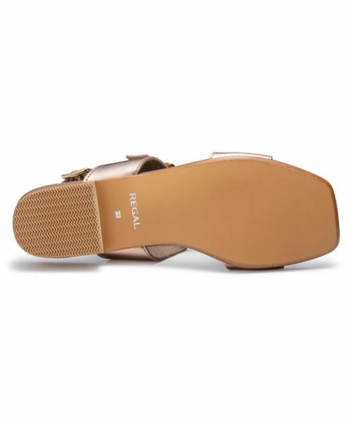 REGAL / リーガル サンダル | REGAL F01S フラットサンダル ブロンズ サンダル | 詳細5