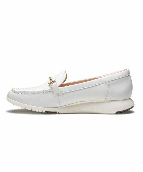 Regal Walker / リーガルウォーカー フラットシューズ | リーガルウォーカー HC62 ビットローファー アイボリー フラットシューズ | 詳細3