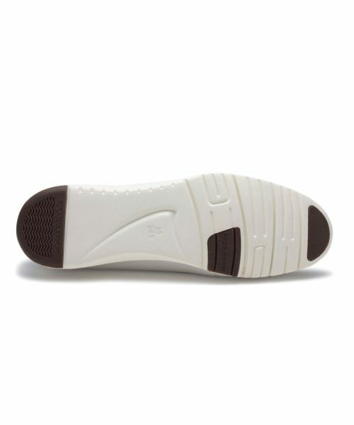 Regal Walker / リーガルウォーカー フラットシューズ | リーガルウォーカー HC63 ヴァンプモカスリッポン アイボリー フラットシューズ | 詳細5