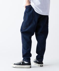 rehacer : Big Pocket Wide Tapered Denim Made in Okayama Japan / ビッグポケット ワイド テーパード デニム メイドインジャパン