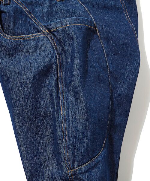 rehacer / レアセル デニムパンツ | rehacer : Big Pocket Wide Tapered Denim Made in Okayama Japan / ビッグポケット ワイド テーパード デニム メイドインジャパン | 詳細17