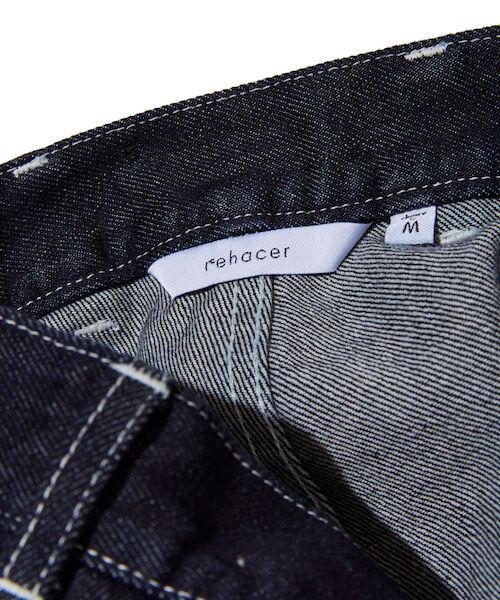 rehacer / レアセル デニムパンツ | rehacer : Big Pocket Hikers Denim Made in Okayama Japan | 詳細29