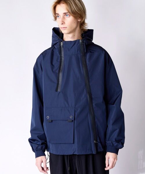 rehacer / レアセル ナイロンジャケット | rehacer : W zip 2layer Mt.Jacket / ダブルジップ ２レイヤー マウンテン ジャケット | 詳細4