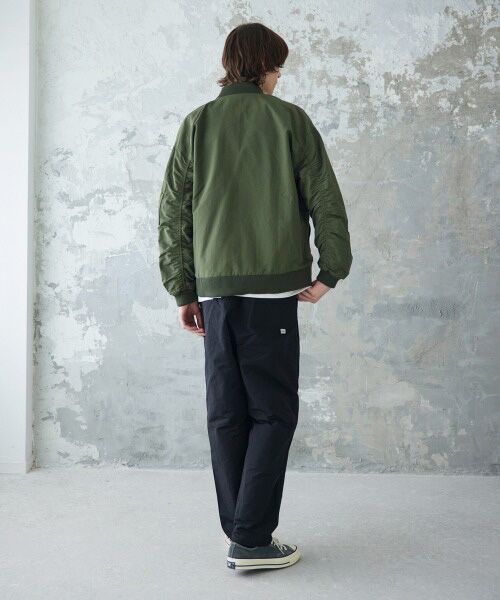 rehacer / レアセル ミリタリージャケット・コート | rehacer : 60/40 Cloth W Zip MA-1 Jacket / ロクヨンクロス Wジップ MA-1ジャケット | 詳細3