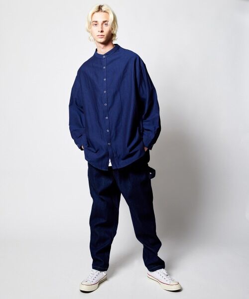 rehacer / レアセル デニムパンツ | rehacer : Wide Tapered Easy Painter PT / ワイドテーパード イージー ペインターパンツ | 詳細3