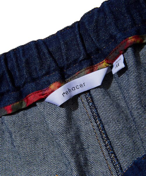 rehacer / レアセル デニムパンツ | rehacer : Wide Tapered Easy Painter PT / ワイドテーパード イージー ペインターパンツ | 詳細18