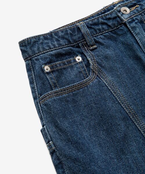 rehacer / レアセル デニムパンツ | rehacer : Square Narrow Tapered Denim / スクウェア ナロー テーパードデニム | 詳細15