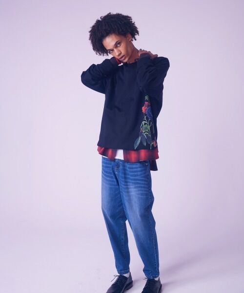 rehacer / レアセル デニムパンツ | rehacer : Easy Parrot Denim Pants _ / イージーパレットデニムパンツ | 詳細3