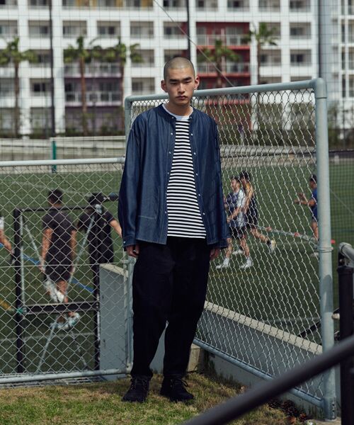 rehacer / レアセル シャツ・ブラウス | rehacer : Tuck Chambray Shirt JKT / タックシャンブレー シャツジャケット | 詳細2