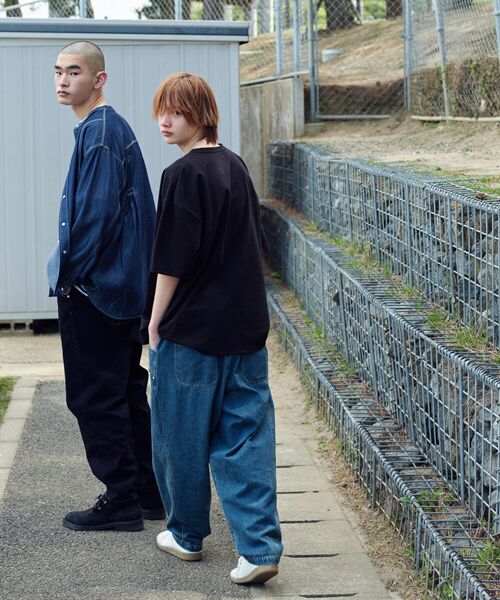 rehacer / レアセル シャツ・ブラウス | rehacer : Tuck Chambray Shirt JKT / タックシャンブレー シャツジャケット | 詳細5