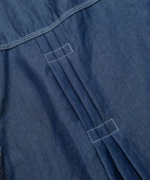 rehacer / レアセル シャツ・ブラウス | rehacer : Tuck Chambray Shirt JKT / タックシャンブレー シャツジャケット | 詳細13