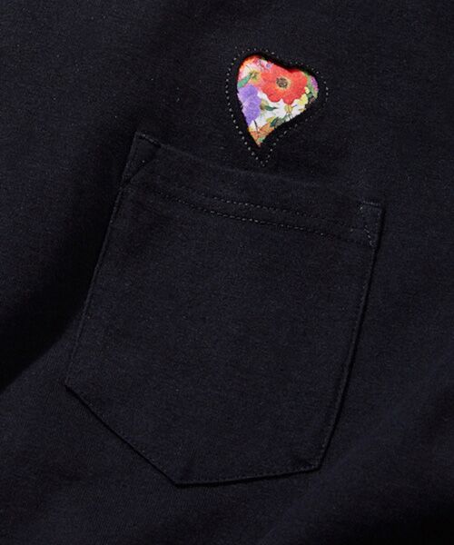 rehacer / レアセル Tシャツ | rehacer STAND : Flower Heart Big T-Shirt / フラワーハートビッグ Tシャツ | 詳細7