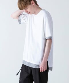 rehacer / レアセル カットソー | rehacer : Fusion Layered Wide CS Made in Japan / フュージョン レイヤード ワイド カットソー