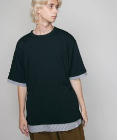 rehacer / レアセル カットソー | rehacer : Fusion Layered Wide CS Made in Japan / フュージョン レイヤード ワイド カットソー
