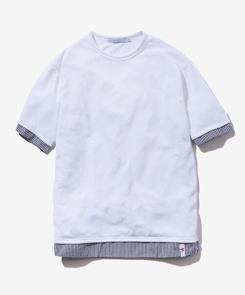 rehacer / レアセル カットソー | rehacer : Fusion Layered Wide CS Made in Japan / フュージョン レイヤード ワイド カットソー | 詳細2