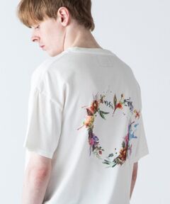 rehacer / レアセル Tシャツ | rehacer : Bloom Heart On Wide Body / ブルーム ハート Tシャツ オン ワイドボディー