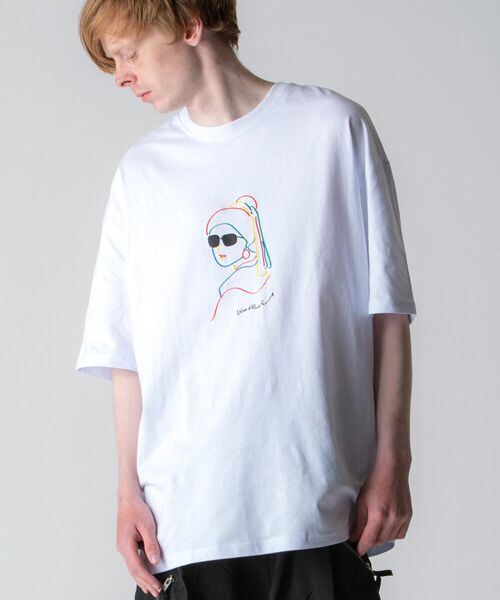 rehacer : With a Pearl Earring On Wide Loose Body / ウイズ