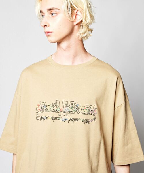 rehacer / レアセル Tシャツ | rehacer : Last Supper ” 最後の晩餐 ” on Wide Cutsew | 詳細15
