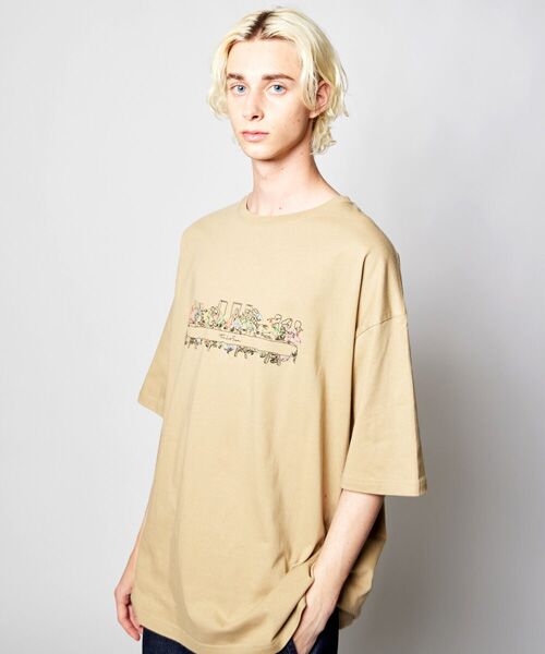 rehacer / レアセル Tシャツ | rehacer : Last Supper ” 最後の晩餐 ” on Wide Cutsew | 詳細17
