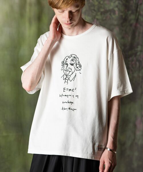 rehacer/レアセル rehacer: Mr.Albert Made in Japan / ミスター アルバート Tシャツ メイドインジャパン White L rehacer/レアセル rehacer: Mr.Albert Made in Japan / ミスター アルバート Tシャツ メイドインジャパン White L