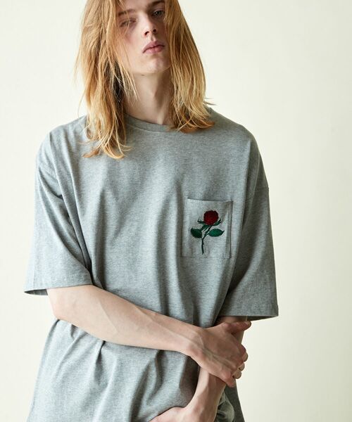 rehacer/AZ rehacer: Retro Rose Pocket CS / g [Y|Pbg Jbg\[ Gray M