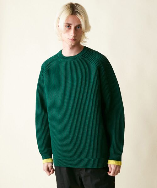 rehacer / レアセル ニット・セーター | Flix Ridge Crew Knit | 詳細9