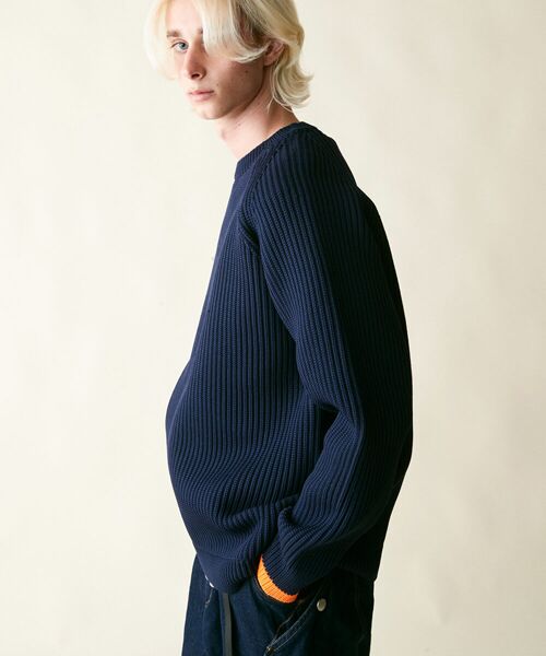 rehacer / レアセル ニット・セーター | Flix Ridge Crew Knit | 詳細17