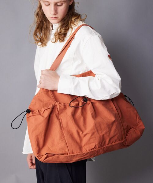rehacer/レアセル 60/40 Cloth Huge Shoulder Bag Orange FREE rehacer/レアセル 60/40 Cloth Huge Shoulder Bag Orange FREE