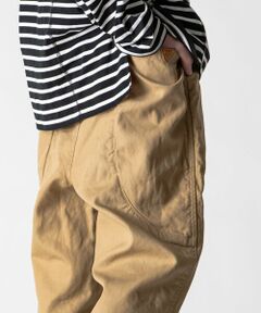 rehacer / レアセル チノ・ワークパンツ | rehacer : Big Pocket Wide Tapered Chino Pants Made in Okayama Japan