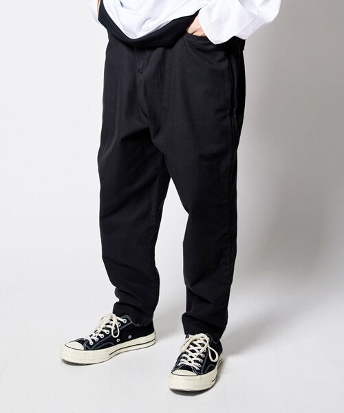 rehacer / レアセル チノ・ワークパンツ | rehacer : Big Pocket Wide Tapered Chino Pants Made in Okayama Japan | 詳細3