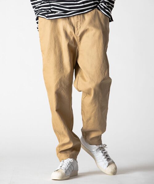 rehacer / レアセル チノ・ワークパンツ | rehacer : Big Pocket Wide Tapered Chino Pants Made in Okayama Japan | 詳細11