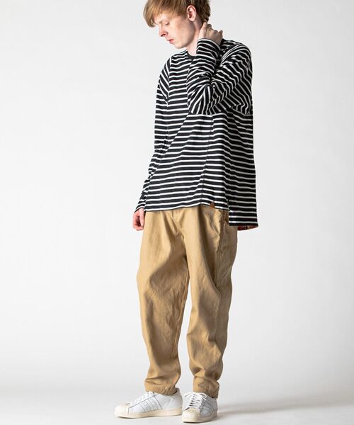 rehacer / レアセル チノ・ワークパンツ | rehacer : Big Pocket Wide Tapered Chino Pants Made in Okayama Japan | 詳細12