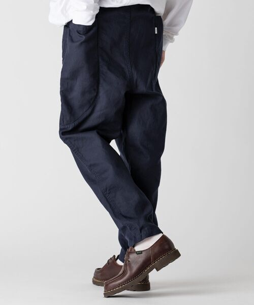 rehacer / レアセル チノ・ワークパンツ | rehacer : Big Pocket Wide Tapered Chino Pants Made in Okayama Japan | 詳細13
