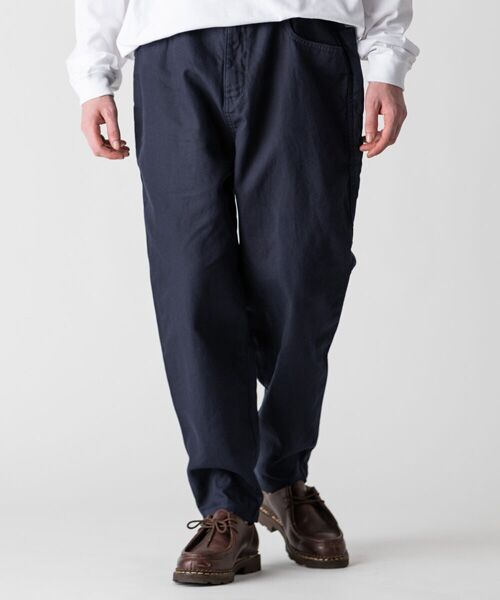 rehacer / レアセル チノ・ワークパンツ | rehacer : Big Pocket Wide Tapered Chino Pants Made in Okayama Japan | 詳細14