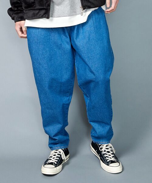 rehacer / レアセル デニムパンツ | rehacer : Bomber Tapered Easy Denim Made in Okayama Japan | 詳細9