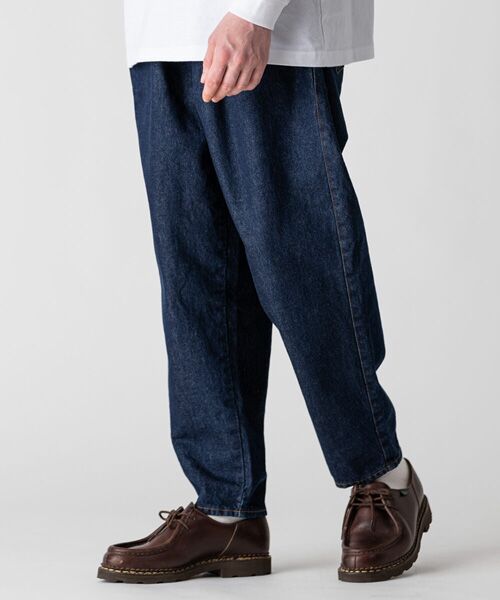 rehacer / レアセル デニムパンツ | rehacer : Bomber Tapered Easy Denim Made in Okayama Japan | 詳細15