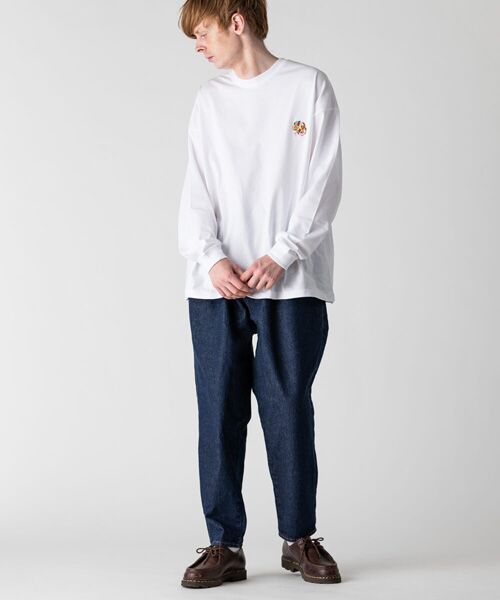 rehacer / レアセル デニムパンツ | rehacer : Bomber Tapered Easy Denim Made in Okayama Japan | 詳細20