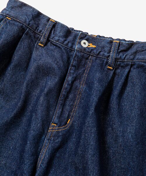 rehacer / レアセル デニムパンツ | rehacer : Bomber Tapered Easy Denim Made in Okayama Japan | 詳細24