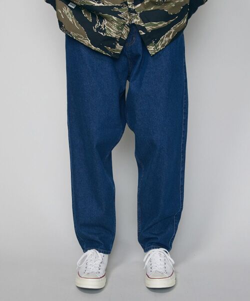 rehacer / レアセル デニムパンツ | rehacer : Bomber Tapered Easy Denim Made in Okayama Japan | 詳細28