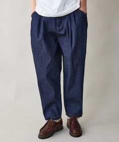 rehacer / レアセル デニムパンツ | rehacer : Pleat Denim Trousers