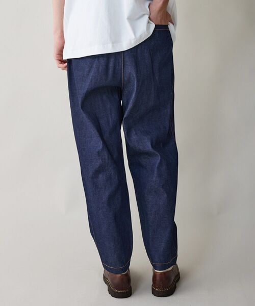 rehacer / レアセル デニムパンツ | rehacer : Pleat Denim Trousers | 詳細6