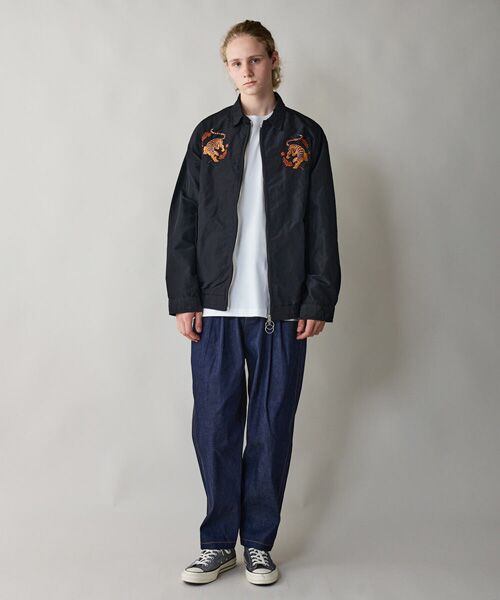 rehacer / レアセル デニムパンツ | rehacer : Pleat Denim Trousers | 詳細12