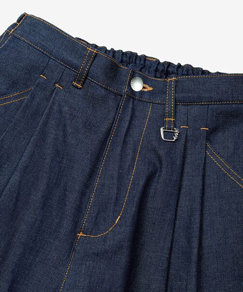 rehacer / レアセル デニムパンツ | rehacer : Pleat Denim Trousers | 詳細16