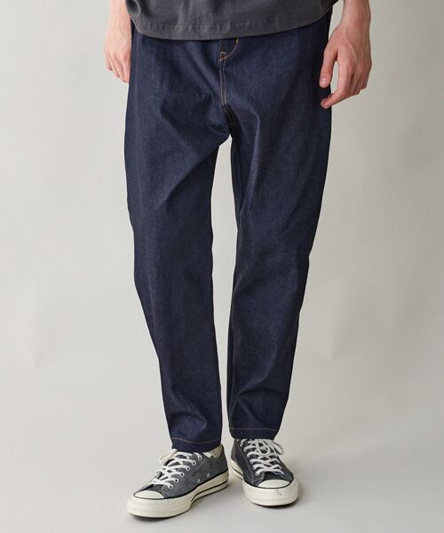 rehacer / レアセル デニムパンツ | rehacer : Side Pocket Tapered Rigid Denim | 詳細2